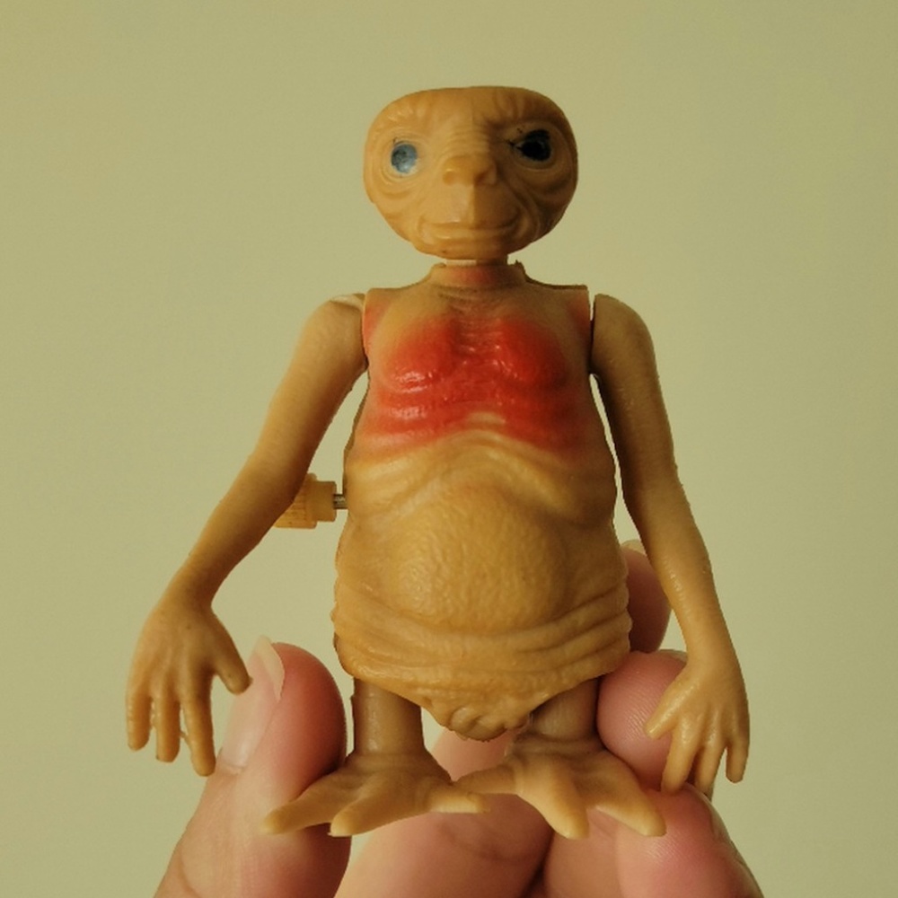 Vintage 1982 E.T. Wind-up Figurine